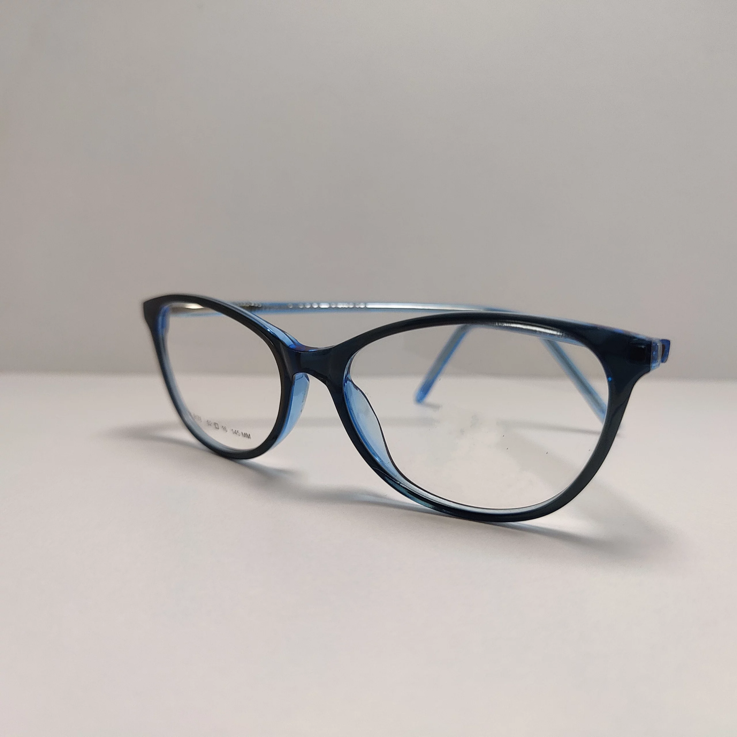 Blue Cat-Eye Eyeglasses
