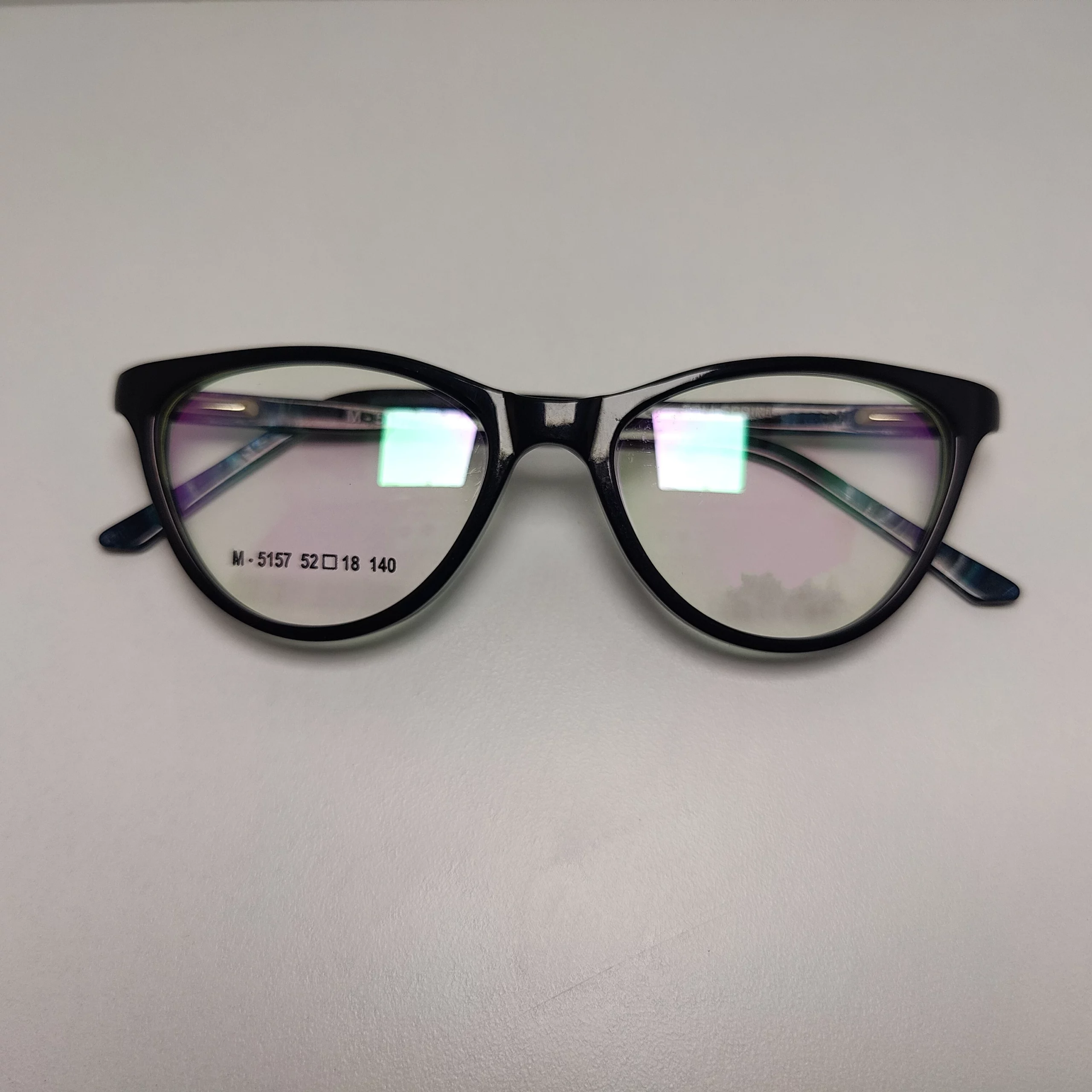 Black Cat-Eye Eyeglasses